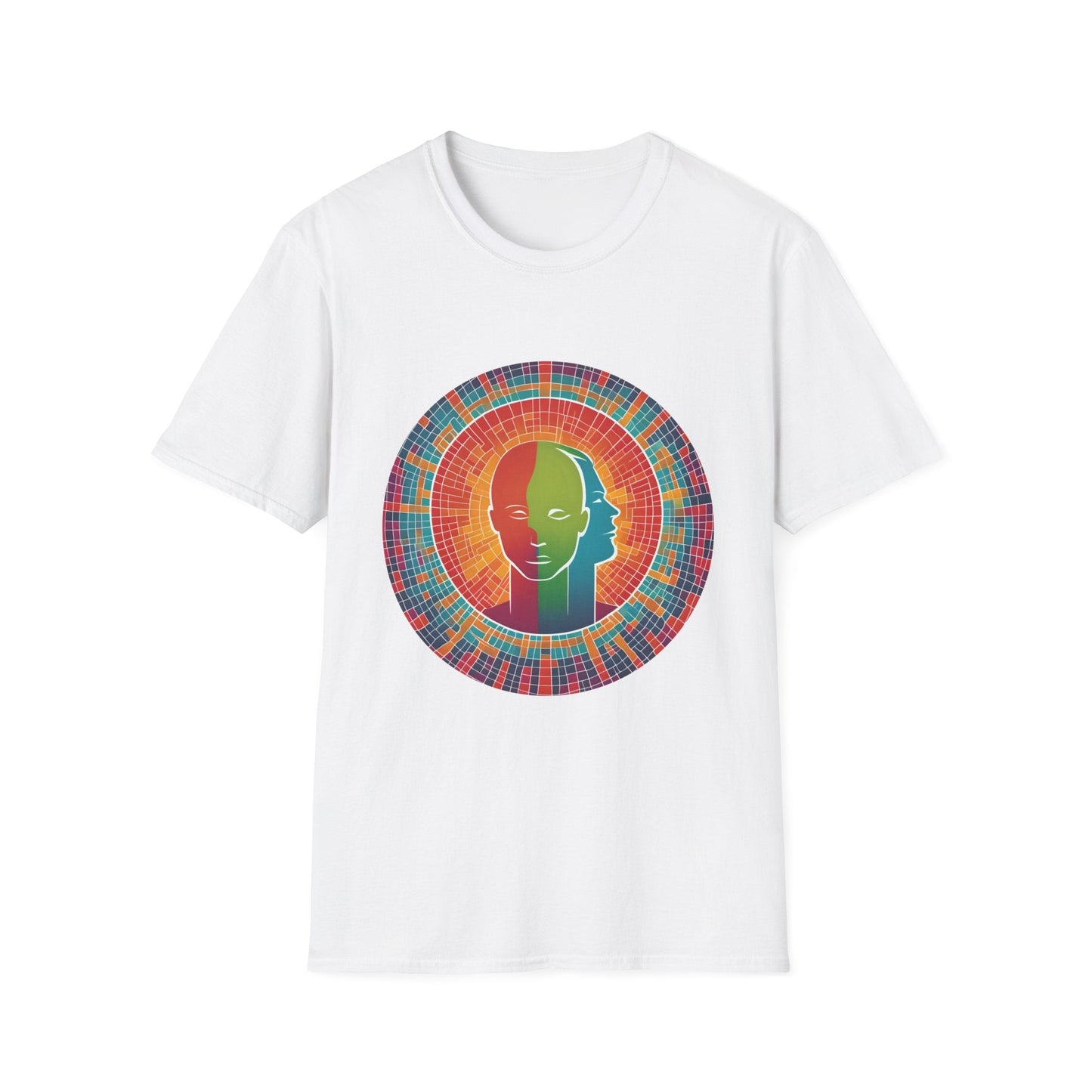 Mosaic Heads T-Shirt | Unisex - The Bower Tasmania