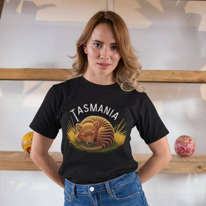 Tasmanian Tiger T-Shirt - The Bower Tasmania