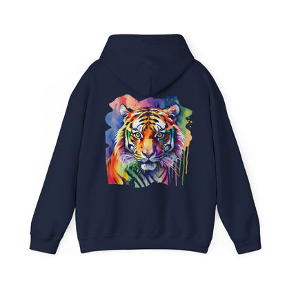 Tiger Hoodie | Vivid Majesty - The Bower Tasmania