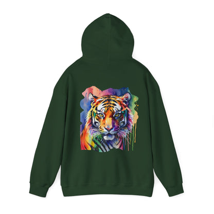 Tiger Hoodie | Vivid Majesty - The Bower Tasmania