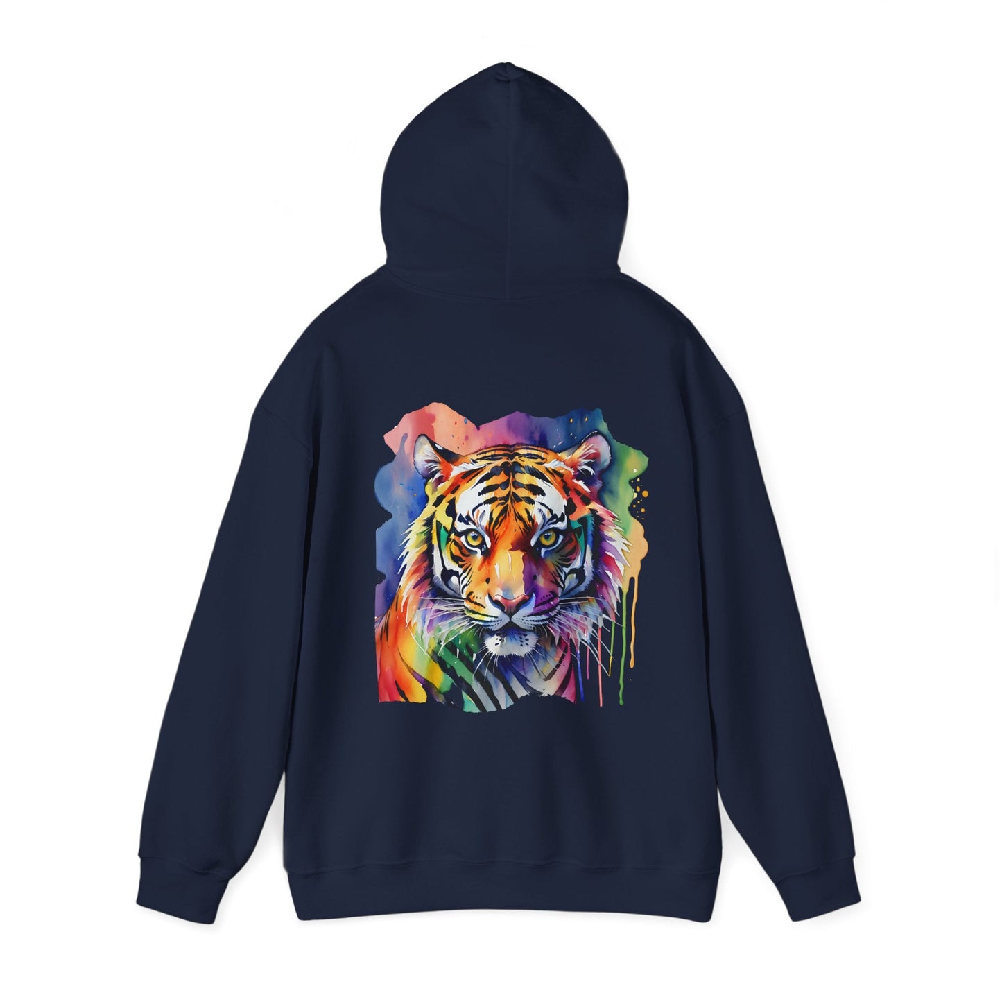 Tiger Hoodie | Vivid Majesty - The Bower Tasmania