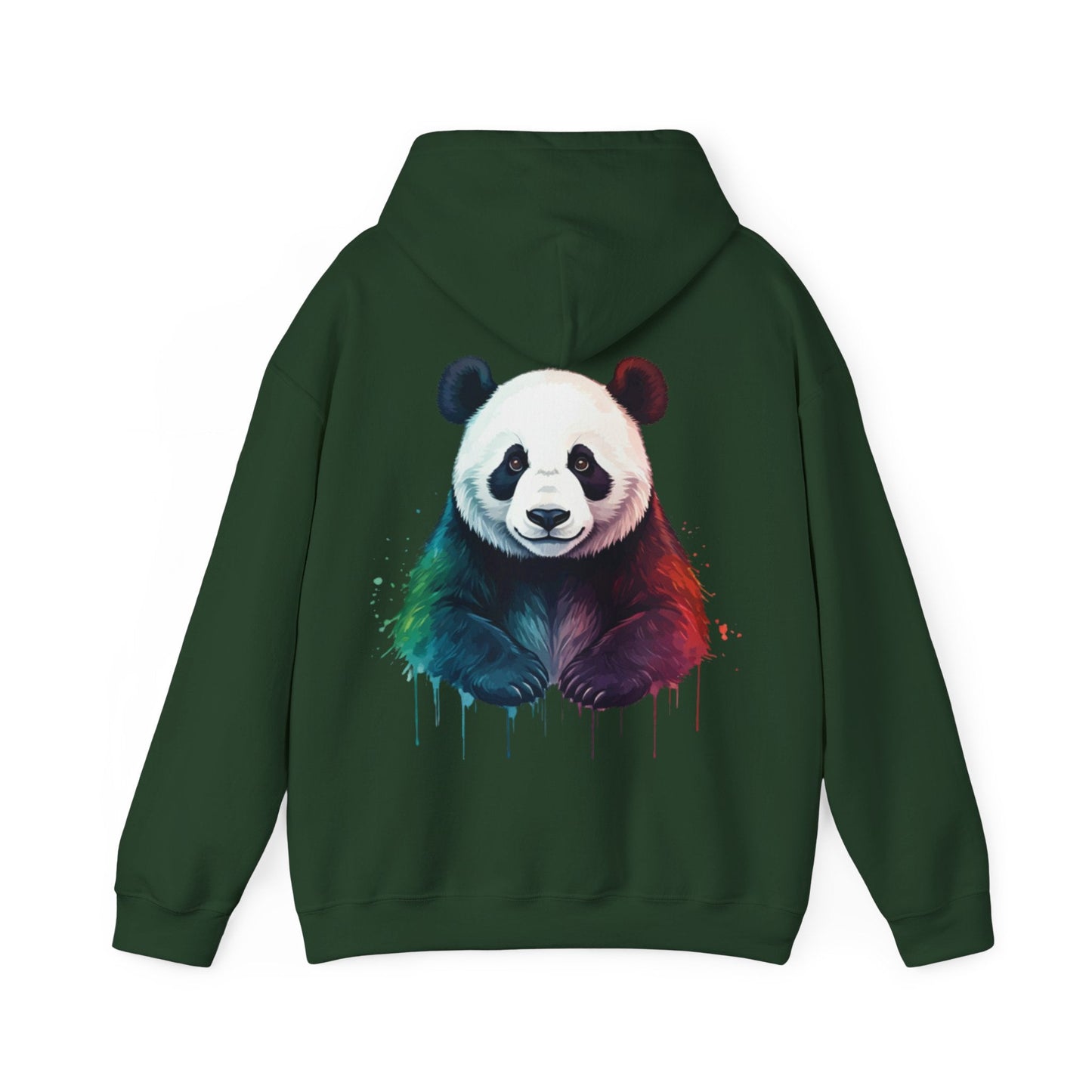 Vibrant Panda Hoodie - The Bower Tasmania