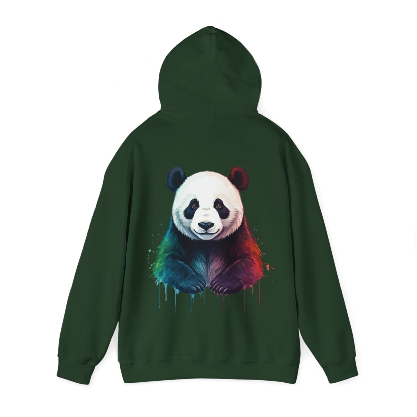 Vibrant Panda Hoodie - The Bower Tasmania