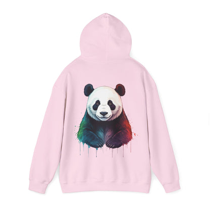 Vibrant Panda Hoodie - The Bower Tasmania