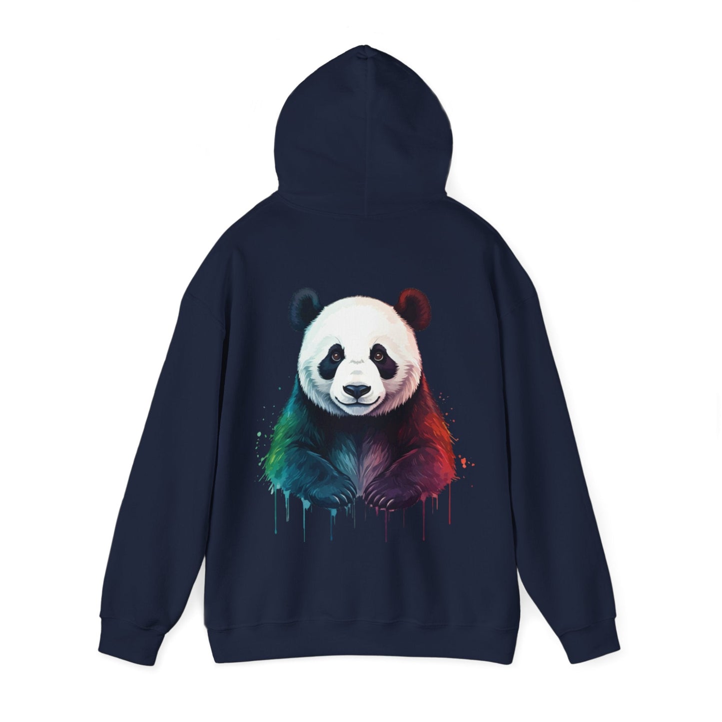 Vibrant Panda Hoodie - The Bower Tasmania