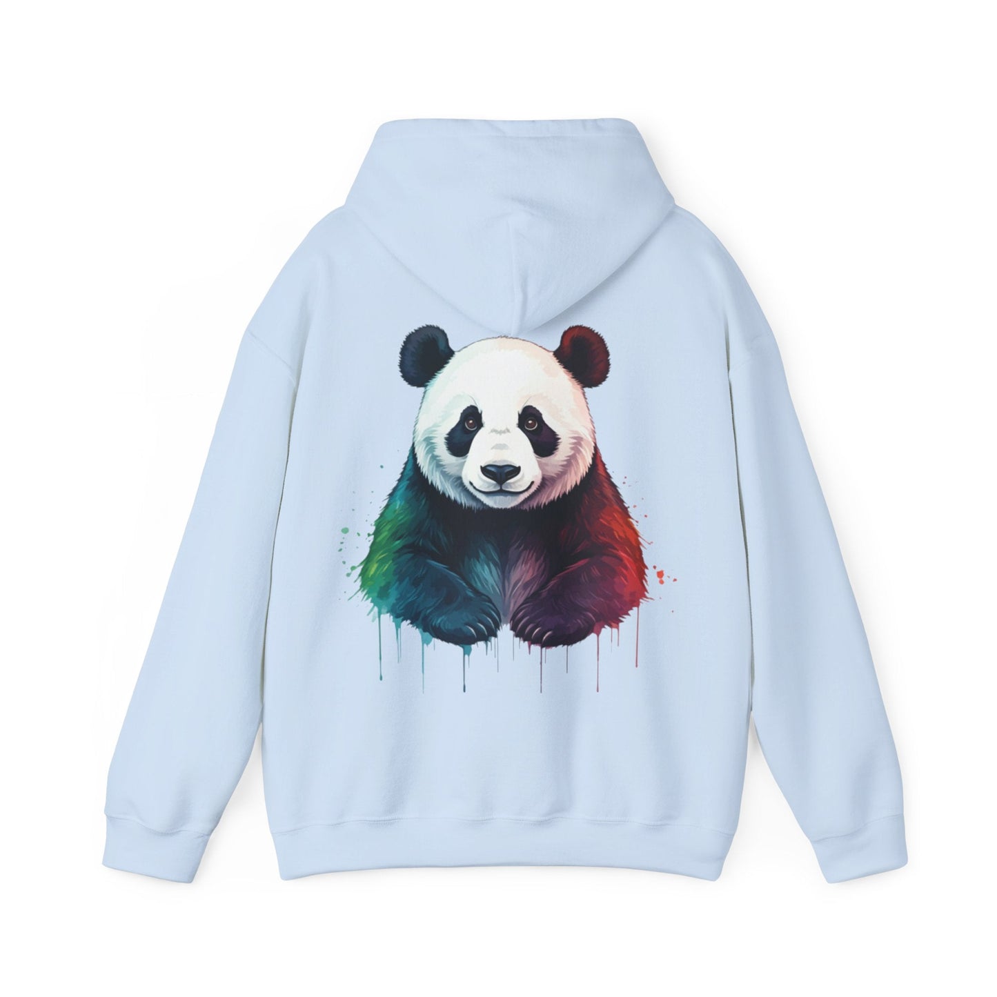 Vibrant Panda Hoodie - The Bower Tasmania