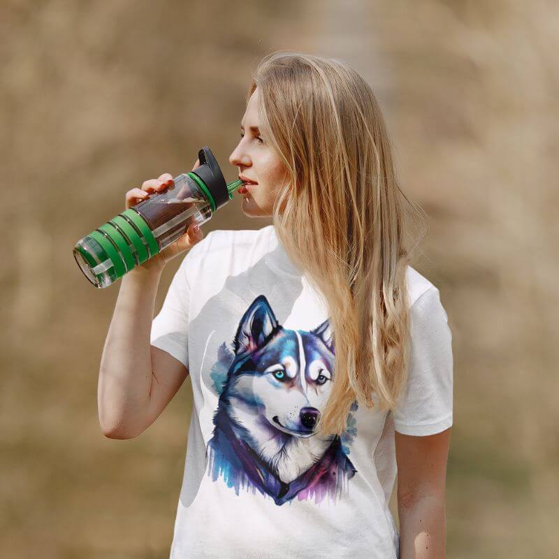 Women's T-Shirt | Husky Dog - The Bower Tasmania