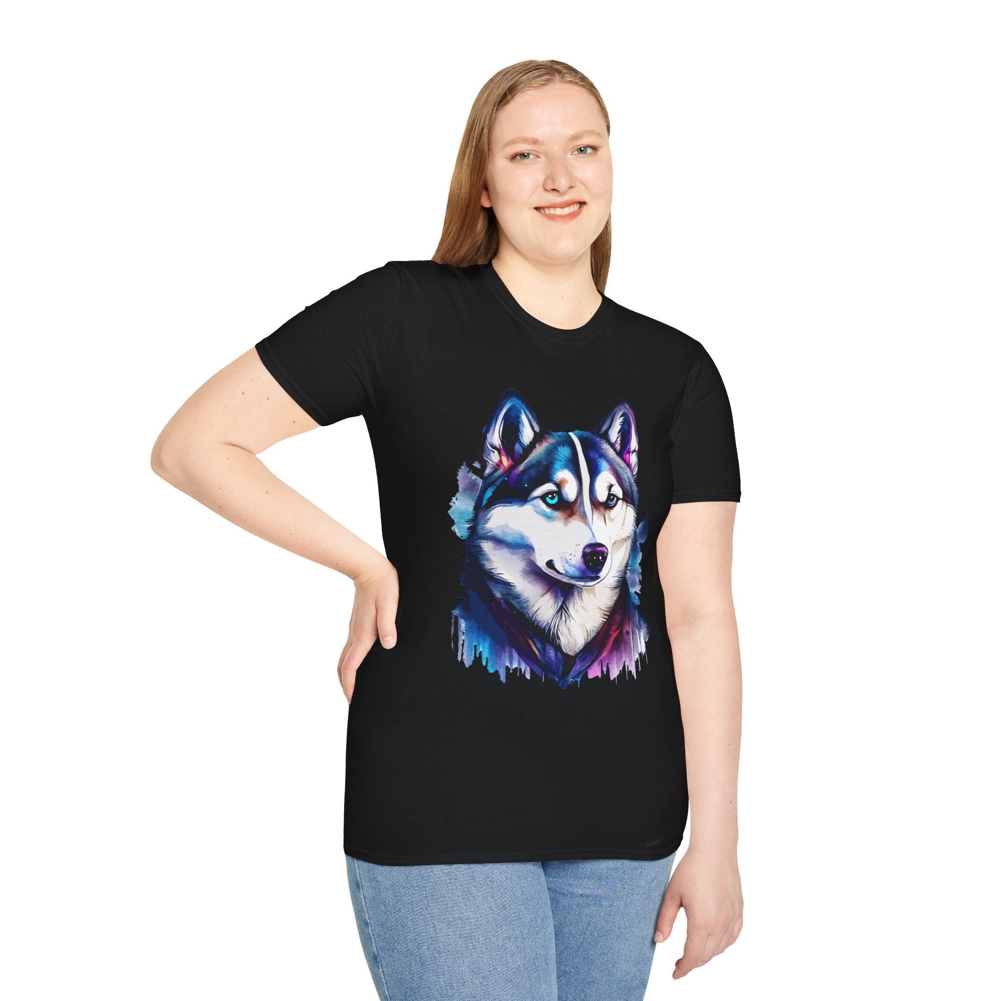 Women's T-Shirt | Husky Dog - The Bower Tasmania