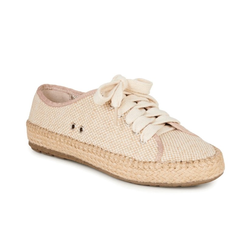 Emu Agonis Espadrille Sneaker in natural weave colour | The Bower Tasmania