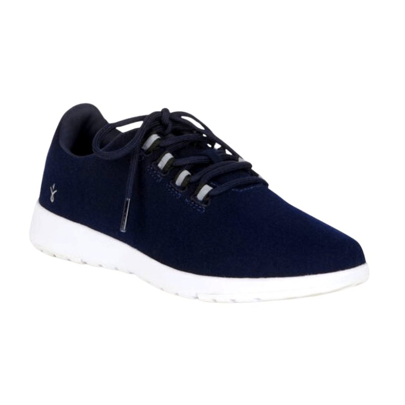 Emu Australian Barkly machine washable Wool Sneaker in Midnight colour | The Bower Tasmania