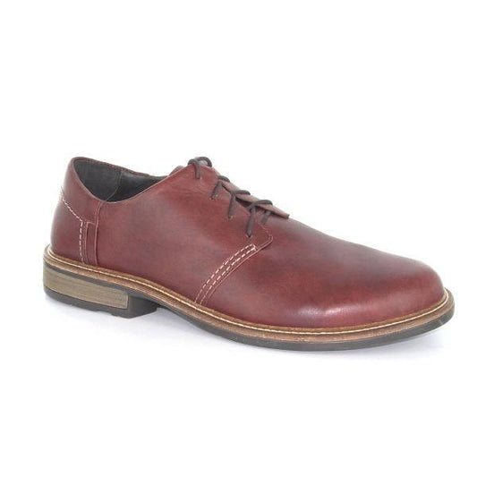 Naot Chief is an adjustable orthotic-friendly lace up men's shoe in Luggage brown | The Bower Tasmania