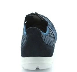 Christine, zip up sneaker by CC Resorts in navy | The Bower Tasmania