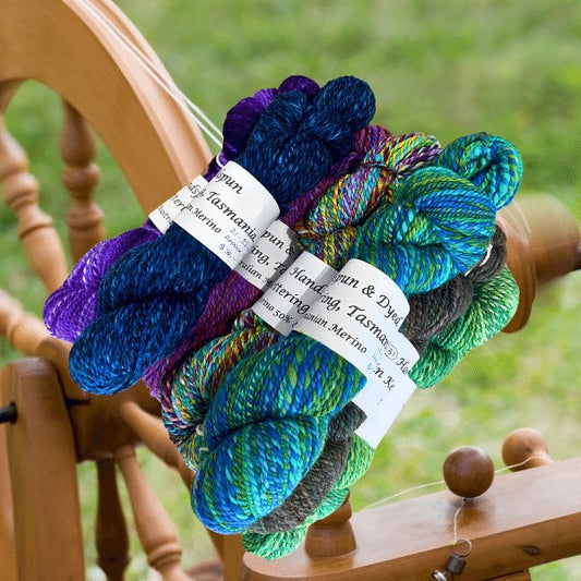 Handspun Wool Yarn - The Bower Tasmania