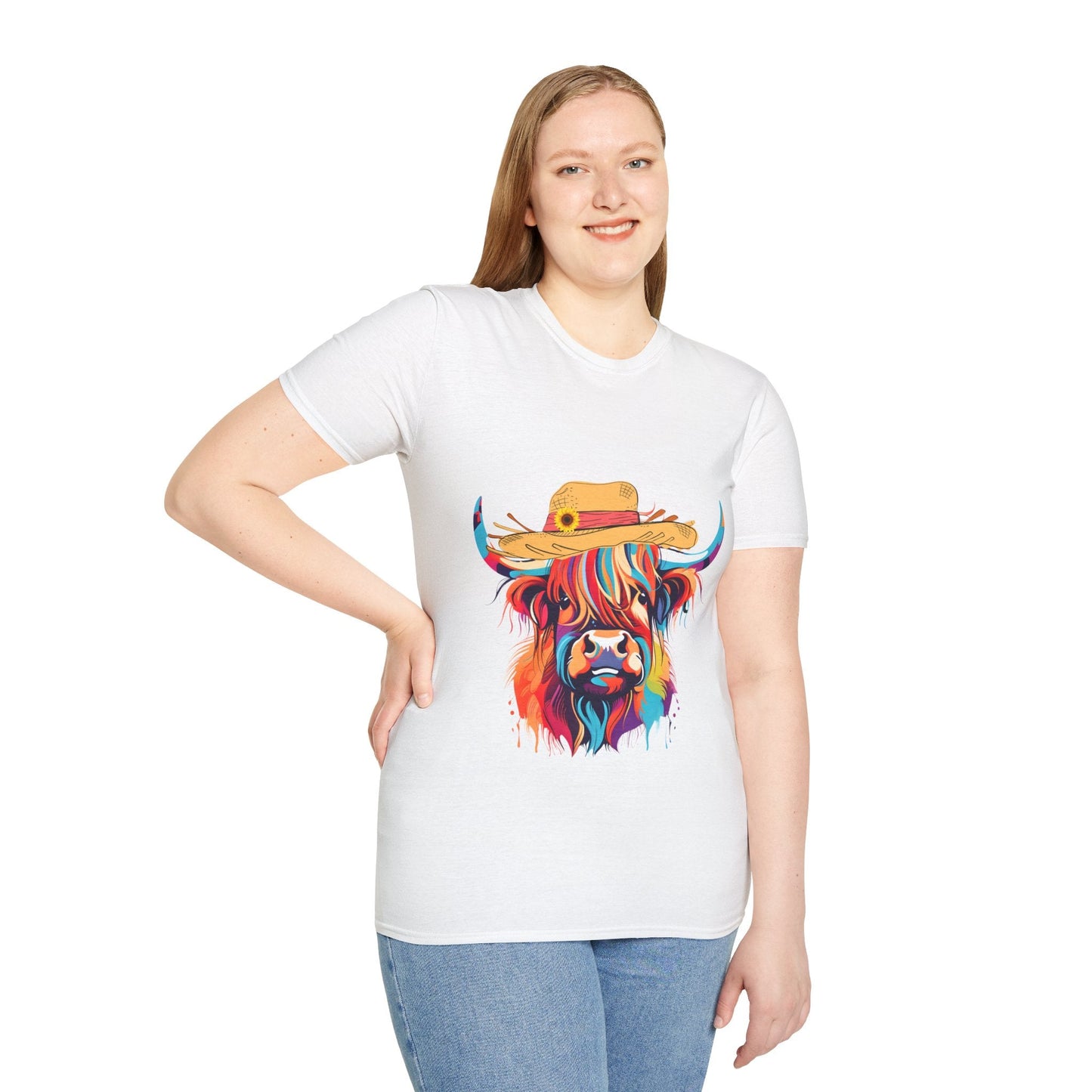 Highland Cow T-Shirt | Unisex - The Bower Tasmania