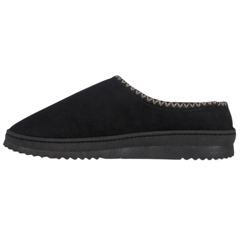 Black Platinum Outback Scuff | Sheepskin Slippers Australian Made | The Bower Tasmania