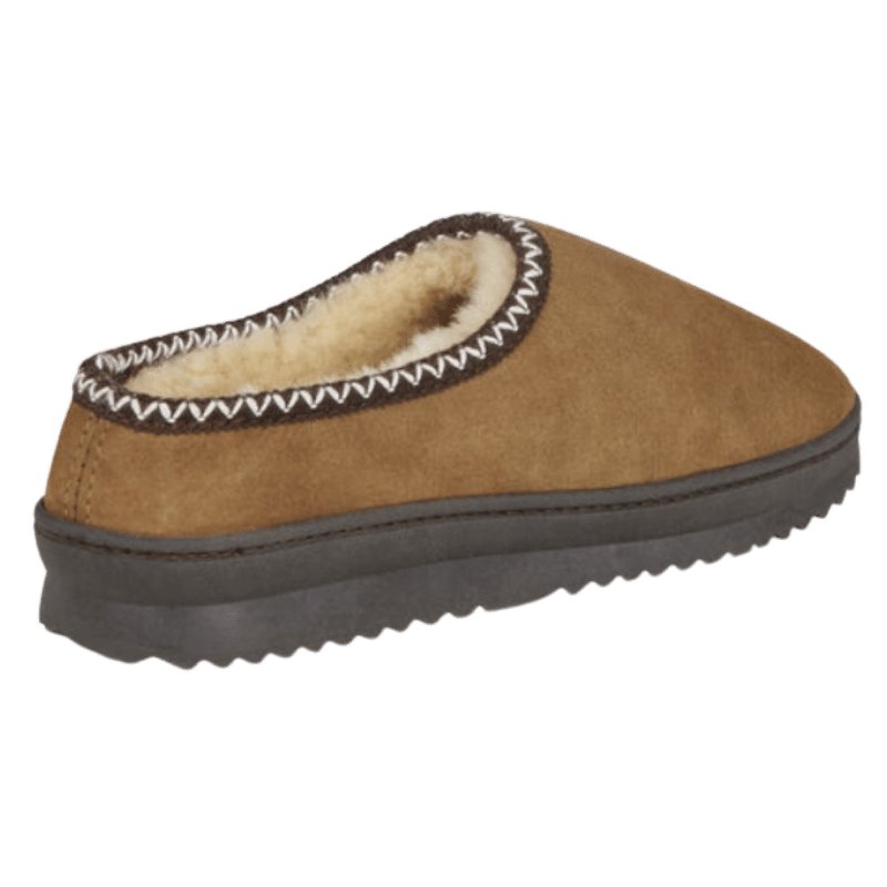 Chestnut Platinum Outback Scuff | Australian Made Sheepskin Slippers | The Bower Tasmania