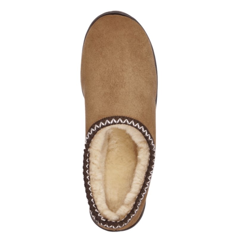 Chestnut Platinum Outback Scuff | Australian Made Sheepskin Slippers | The Bower Tasmania