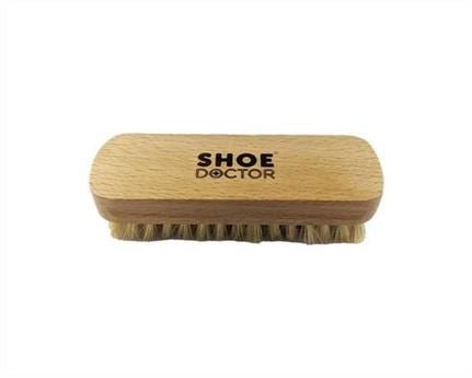 Shoe Doctor Shoe Brush Standard with Wooden Handle & Hogs Hair Bristle - The Bower Tasmania